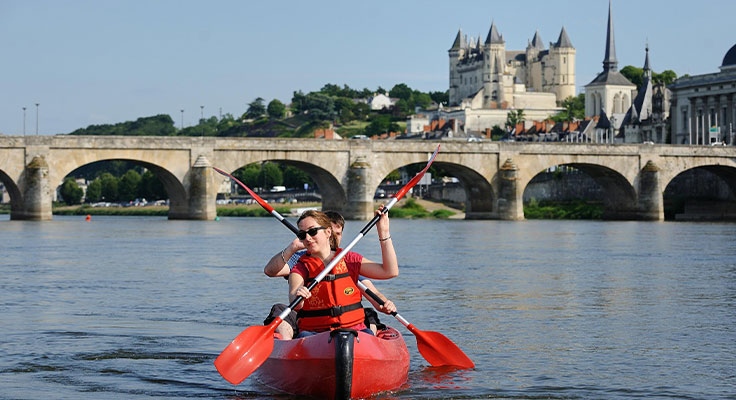 Activités nautiques - Kayak près du camping Le Domaine de la Brèche